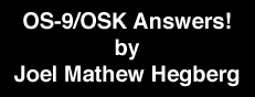 OS-9/OSK Answers! by Joel Mathew Hegberg